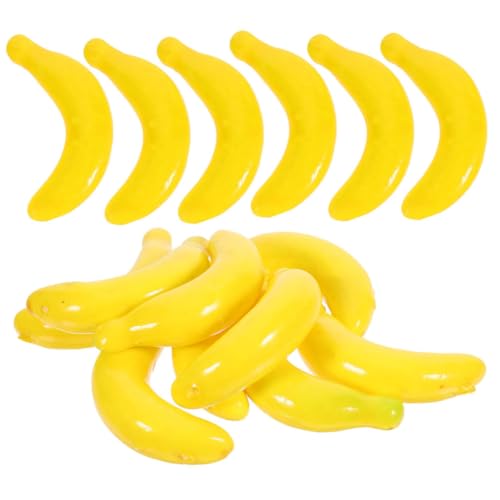 UPKOCH 40 Stück Mini-Fruchtmodell schaufensterpuppe kunstobst Dekorative Bananenattrappe Obstladen Bananenmodell Simulationsbanane Simulationsfrucht Restaurant-Display-Obst Schaum Yellow UPKOCH 40 Stück Mini-Fruchtmodell schaufensterpuppe kunstobst Dekorative Bananenattrappe Obstladen Bananenmodell Simulationsbanane Simulationsfrucht Restaurant-Display-Obst Schaum Yellow von UPKOCH