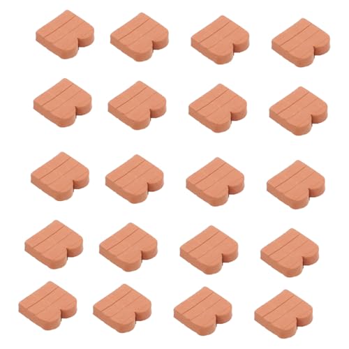 UPKOCH 40 Stück Puppenhausfliesen Dekor Kleine Ziegelblöcke Modellbaufliesen Baumaterialien Konstruktionsminiaturen Mini Ziegel Kleine Ziegel Miniatur Dachziegel Kunstziegel UPKOCH 40 Stück Puppenhausfliesen Dekor Kleine Ziegelblöcke Modellbaufliesen Baumaterialien Konstruktionsminiaturen Mini Ziegel Kleine Ziegel Miniatur Dachziegel Kunstziegel von UPKOCH