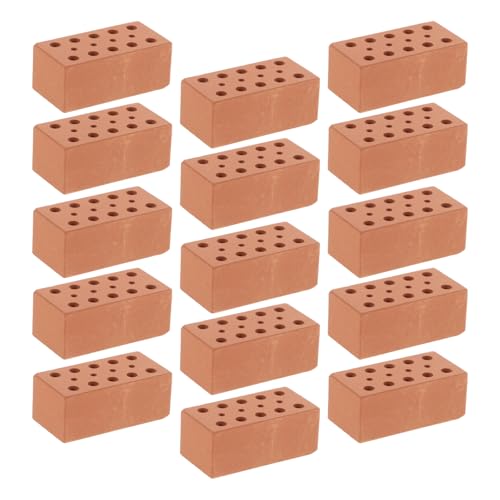 UPKOCH Miniatur-Ziegel-Modell-Set 40-teilig Mini-bausteine für Architektur Landschaft Keramik Realistisches Pädagogisch UPKOCH Miniatur-Ziegel-Modell-Set 40-teilig Mini-bausteine für Architektur Landschaft Keramik Realistisches Pädagogisch von UPKOCH