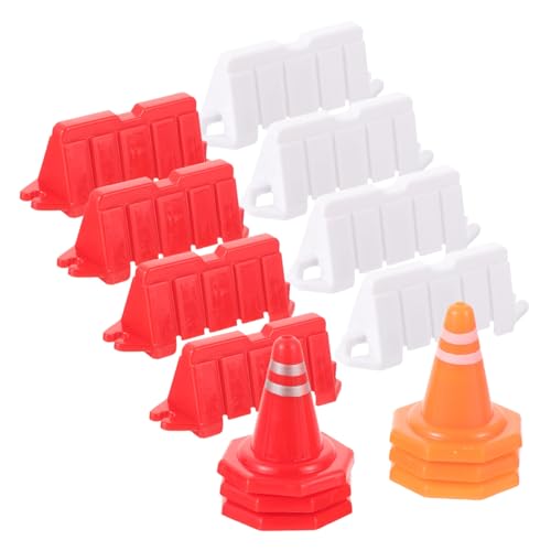 UPKOCH 40 Stück Teiliges Mini Verkehrszeichen Spielset aus Robustem mit Straßenkegeln Barrikaden und Wasserbarrieren Pädagogisches Straßenschild für Verkehrsregel Schulung und UPKOCH 40 Stück Teiliges Mini Verkehrszeichen Spielset aus Robustem mit Straßenkegeln Barrikaden und Wasserbarrieren Pädagogisches Straßenschild für Verkehrsregel Schulung und von UPKOCH