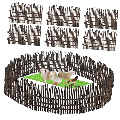 UPKOCH 40 Stück Teiliges Realistische Zaunspielzeuge für Bauernhof und Ställe Zubehör für Tierfiguren Einfach zu Verbinden für Miniaturlandschaften UPKOCH 40 Stück Teiliges Realistische Zaunspielzeuge für Bauernhof und Ställe Zubehör für Tierfiguren Einfach zu Verbinden für Miniaturlandschaften von UPKOCH