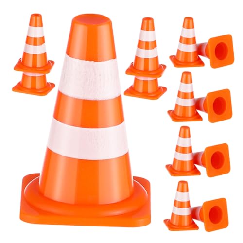 UPKOCH Verkehrszeichen-Set Mit Mini-Kegeln BAU-Miniatur Für Kinder Straßenbarriere-Spielzeug Kinder UPKOCH Verkehrszeichen-Set Mit Mini-Kegeln BAU-Miniatur Für Kinder Straßenbarriere-Spielzeug Kinder von UPKOCH