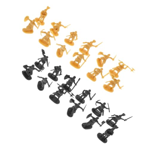 UPKOCH 400 Stück Miniatur Ritter Figuren aus Robustem Kunststoff Mittelalterliche Soldaten für Tragbare Miniatur Armee Figuren als Tortendeko und Partyzubehör UPKOCH 400 Stück Miniatur Ritter Figuren aus Robustem Kunststoff Mittelalterliche Soldaten für Tragbare Miniatur Armee Figuren als Tortendeko und Partyzubehör von UPKOCH