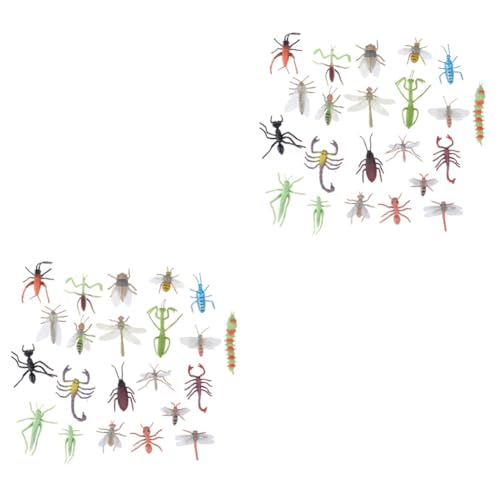 UPKOCH 44 STK Künstliches Insektenmodell Spielzeug Modelle Mini Anzeige von UPKOCH