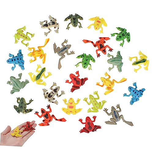 UPKOCH 48 STK Spielzeuge Spielsets Für Kinder Froschhof Dekorationen Mini-tropenspielzeug Tropische Tierfiguren Spielzeug Für Kinder Froschspielzeug Frosch Spielzeug Draussen Skulptur von UPKOCH
