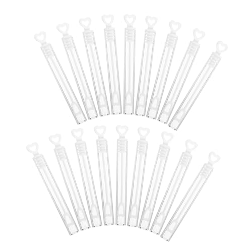 UPKOCH 48 Stück Teiliges Bubble Sticks mit Herzgriff Ergonomisch Leicht und Tragbar Weiße Hochzeit Seifenblasenstäbe Party Deko und Kinderspielzeug ohne Seifenwasser Gastgeschenke UPKOCH 48 Stück Teiliges Bubble Sticks mit Herzgriff Ergonomisch Leicht und Tragbar Weiße Hochzeit Seifenblasenstäbe Party Deko und Kinderspielzeug ohne Seifenwasser Gastgeschenke von UPKOCH