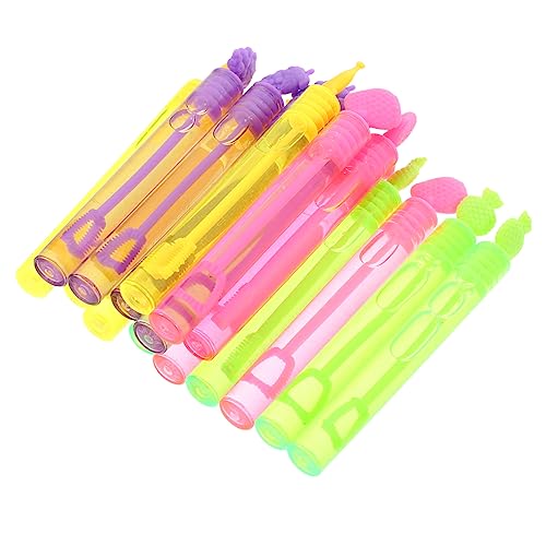 UPKOCH 48st Reagenzglas-blasenstab Seifenblasen-zauberstab Blasen Machende Zauberstäbe Partygeschenk Tragbare Blasenmacher Blase Für Blasen Für Bunte Blasenstäbe von UPKOCH