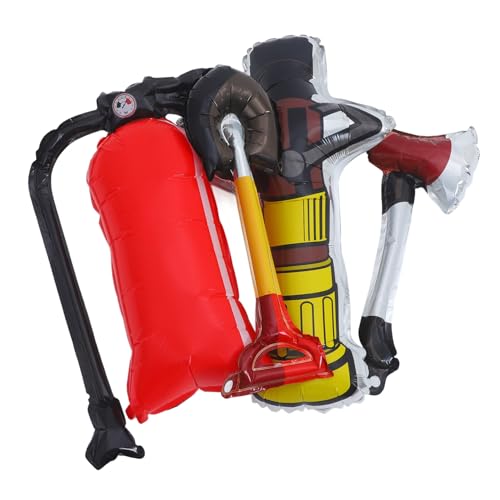 UPKOCH 4stücke Teiliges Aufblasbare Feuerwehr-dekorationen Feuerlöscher Hydrant Und Schaufel Für Feuerwehrgeburtstagsfeiern Und Themenpartys Leicht Und Langlebig UPKOCH 4stücke Teiliges Aufblasbare Feuerwehr-dekorationen Feuerlöscher Hydrant Und Schaufel Für Feuerwehrgeburtstagsfeiern Und Themenpartys Leicht Und Langlebig von UPKOCH