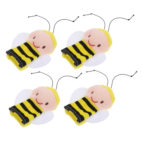 UPKOCH 4Stücke Fingerpuppen Plüsch Bienen für Kleinkinder Handgefertigte Fingerpuppen für Kreatives Geschichtenerzählen und Interaktives Niedliche Spieltiere aus Hochwertigem UPKOCH 4Stücke Fingerpuppen Plüsch Bienen für Kleinkinder Handgefertigte Fingerpuppen für Kreatives Geschichtenerzählen und Interaktives Niedliche Spieltiere aus Hochwertigem von UPKOCH