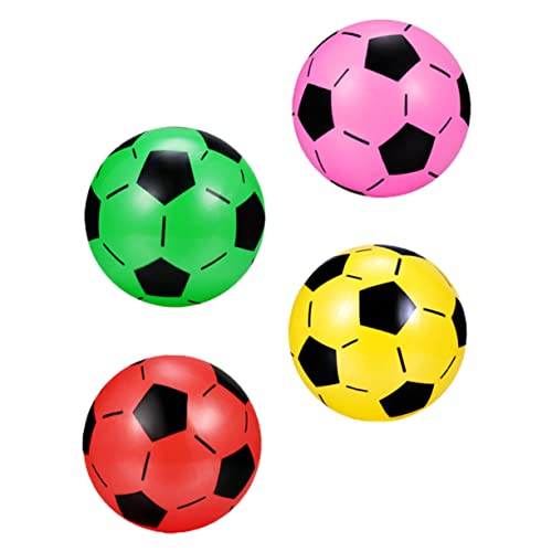 UPKOCH 4Stücke Kinderfußbälle Aufblasbare Spielbälle für Drinnen und Draußen Fußballspielzeug für Jungen und Fördert Kreativität und Bewegung UPKOCH 4Stücke Kinderfußbälle Aufblasbare Spielbälle für Drinnen und Draußen Fußballspielzeug für Jungen und Fördert Kreativität und Bewegung von UPKOCH