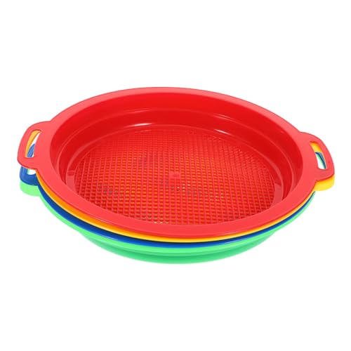 UPKOCH 4stücke Teiliges Sandspielzeug Für Junge Mädchen Kunststoff Sand Siebe Mit Griff Für Strand Praktisches Sand Sieb Für Sommeraktivitäten Am Wasser UPKOCH 4stücke Teiliges Sandspielzeug Für Junge Mädchen Kunststoff Sand Siebe Mit Griff Für Strand Praktisches Sand Sieb Für Sommeraktivitäten Am Wasser von UPKOCH