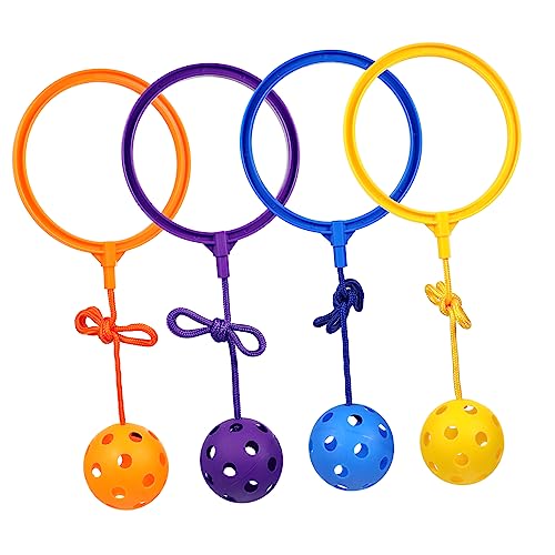 UPKOCH 4Stücke Sprungringe Knöchelspielzeuge für Springball für Outdoor Aktivitäten Fitness und Bewegungsspaß von UPKOCH