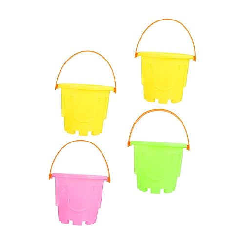 UPKOCH 4Stücke Strandeimer Für Mini Eimerspielzeug Aus Kunststoff Für Sandspiel Und Strandspaß Zufällige Farben Für Garten Sandbox UPKOCH 4Stücke Strandeimer Für Mini Eimerspielzeug Aus Kunststoff Für Sandspiel Und Strandspaß Zufällige Farben Für Garten Sandbox von UPKOCH