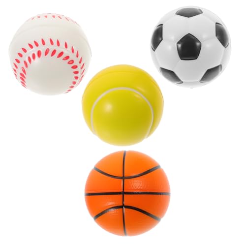 UPKOCH 4Stücke Teiliges Badespielzeug Schwimmende Ball Spielzeuge Für Kleinkinder Soft Balls Für Badewanne Für Wasseraktivitäten Ab Jahr von UPKOCH