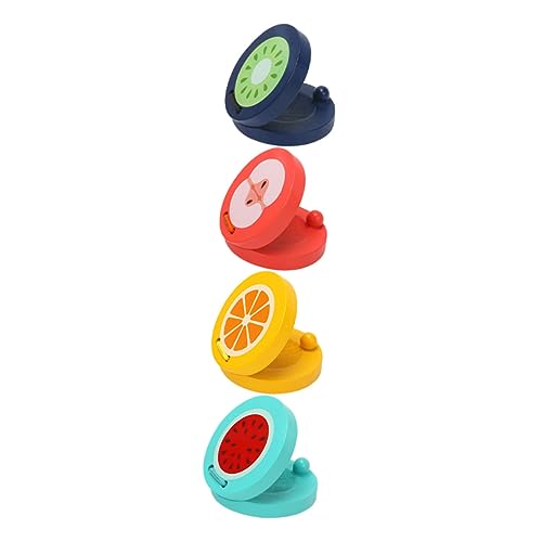 UPKOCH 4stücke Junge Mädchen Finger-kastagnetten Aus Musikinstrumente Zur Frühen Bildung Rhythmisches Spielzeug Für Musikalische Frühförderung Geräuschspielzeuge Für Kleinkinder von UPKOCH