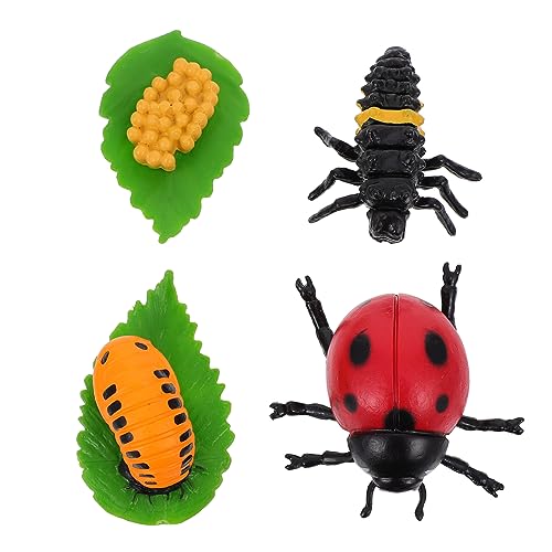 UPKOCH 4Stücke Teiliges Insektenwachstumszyklus Lebenszyklus Figuren für Lernspielzeug Kognitiven Entwicklung und Dekoratives Element UPKOCH 4Stücke Teiliges Insektenwachstumszyklus Lebenszyklus Figuren für Lernspielzeug Kognitiven Entwicklung und Dekoratives Element von UPKOCH