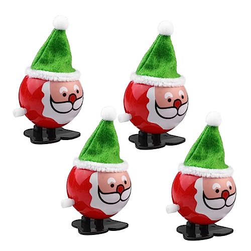UPKOCH 4Stücke Weihnachtsdekor Aufziehspielzeug Santa Zufällige Farben Umweltfreundliches Lustige Spielzeuge für Weihnachtsfeiern UPKOCH 4Stücke Weihnachtsdekor Aufziehspielzeug Santa Zufällige Farben Umweltfreundliches Lustige Spielzeuge für Weihnachtsfeiern von UPKOCH