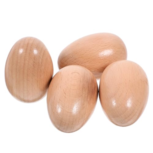 UPKOCH 4pcs Schaukelei Aus Holz Musical Pädagogisches Musikspielzeug Egg Maracas Shaker Spinnen Eierbecher Für Babys Musikalische Eier Maracas-schlaginstrument Xylophon Khaki UPKOCH 4pcs Schaukelei Aus Holz Musical Pädagogisches Musikspielzeug Egg Maracas Shaker Spinnen Eierbecher Für Babys Musikalische Eier Maracas-schlaginstrument Xylophon Khaki von UPKOCH
