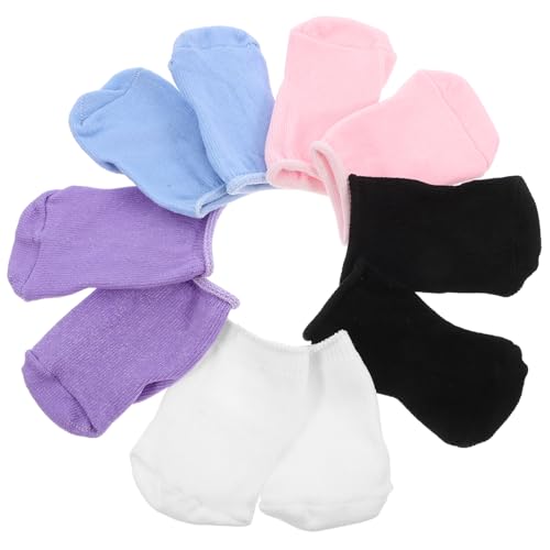 UPKOCH 5 Paare Puppensocken für Puppen Kurze Socken Puppenzubehör Vielseitig Einsetzbar für Kreatives und Puppen Outfits UPKOCH 5 Paare Puppensocken für Puppen Kurze Socken Puppenzubehör Vielseitig Einsetzbar für Kreatives und Puppen Outfits von UPKOCH
