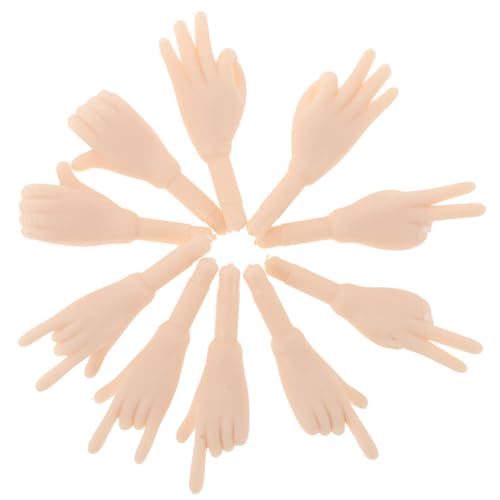 UPKOCH Miniatur-handersatz 30 cm Puppenzubehör Hand Weißer Muskelkörperersatz Für Puppen von UPKOCH