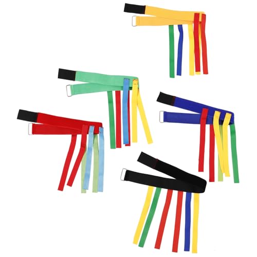 UPKOCH 5 Sätze Teiliges Reaktions Trainingsset mit Bunten Spiel Gürteln und Bändern für Interaktives Outdoor Sportspielzeug Zusammenhalt und Sozialkompetenz UPKOCH 5 Sätze Teiliges Reaktions Trainingsset mit Bunten Spiel Gürteln und Bändern für Interaktives Outdoor Sportspielzeug Zusammenhalt und Sozialkompetenz von UPKOCH