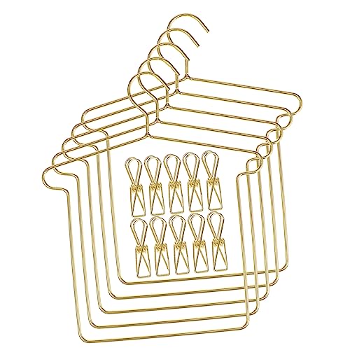 UPKOCH 5 Sets Puppenbügel Mini Kleiderbügel Puppenkleiderbügel Und Ständer Kleiderbügel Mit Kleiderbügeln Kleiderbügel Für Puppenminiaturen Puppenhauszubehör Eisen Golden UPKOCH 5 Sets Puppenbügel Mini Kleiderbügel Puppenkleiderbügel Und Ständer Kleiderbügel Mit Kleiderbügeln Kleiderbügel Für Puppenminiaturen Puppenhauszubehör Eisen Golden von UPKOCH