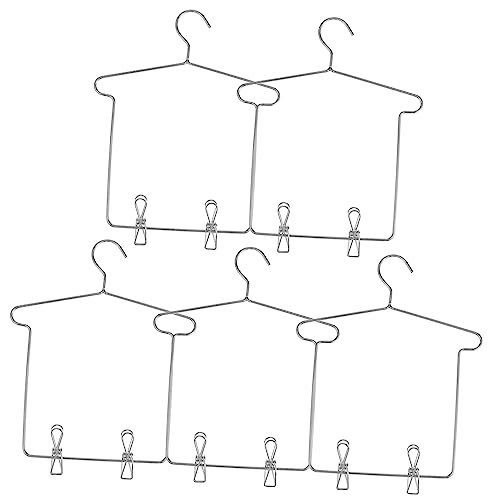 UPKOCH 5 Sets Puppenbügel Samt Kleiderbügel Biegbare Hosenträger Wäscheleine Miniaturhalter Babypuppen Garderobe Babyzubehör Kleiderbügel 18 Puppenkleidungszubehör Silber UPKOCH 5 Sets Puppenbügel Samt Kleiderbügel Biegbare Hosenträger Wäscheleine Miniaturhalter Babypuppen Garderobe Babyzubehör Kleiderbügel 18 Puppenkleidungszubehör Silber von UPKOCH
