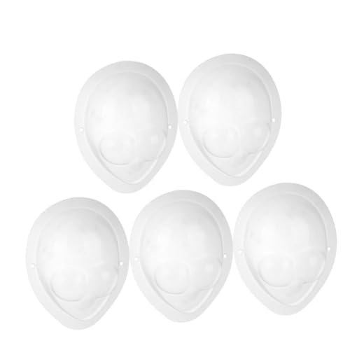UPKOCH 5 Stück 1/3 Puppe Mini Gesichtsmaske Transparentes Spielzeug Staubdichte Gesichtsbedeckung DIY Maske Zubehör Für Puppen Basteln von UPKOCH