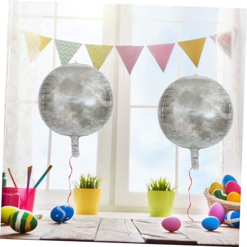 UPKOCH 5 Stück Aluminium Mondballons Weltraum Party Dekoration Planetenförmige Folienballons Robust und Langlebig für Geburtstagsfeiern und Themenpartys UPKOCH 5 Stück Aluminium Mondballons Weltraum Party Dekoration Planetenförmige Folienballons Robust und Langlebig für Geburtstagsfeiern und Themenpartys von UPKOCH