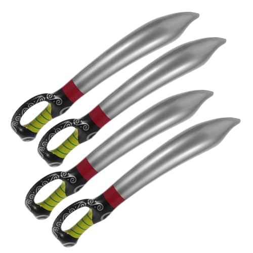 UPKOCH Aufblasbare Piratenschwerter 5 Stücke für Kinder Halloween Piratenparty Zubehör Bühnenrequisiten für Cosplay und Mottopartys UPKOCH Aufblasbare Piratenschwerter 5 Stücke für Kinder Halloween Piratenparty Zubehör Bühnenrequisiten für Cosplay und Mottopartys von UPKOCH