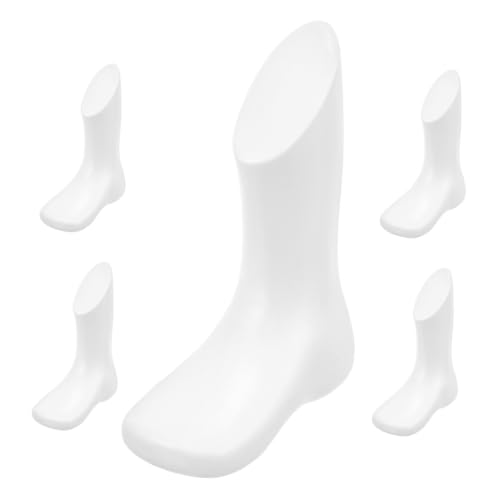 UPKOCH 5 Stück Babyfußform babysachen babyspielzeug Babyausstattung Babyschuhe kinderbekleidung Anzeige falsche Füße Zeigen Schaufensterpuppenfüße für Socken Mannequin-Füße Plastik Weiß UPKOCH 5 Stück Babyfußform babysachen babyspielzeug Babyausstattung Babyschuhe kinderbekleidung Anzeige falsche Füße Zeigen Schaufensterpuppenfüße für Socken Mannequin-Füße Plastik Weiß von UPKOCH