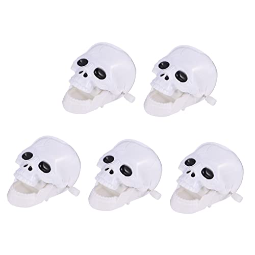 UPKOCH 5 Stück Gewundenes Hüpfspielzeug Wickeln Auf Uhrwerk Für Halloween-uhrwerk- Halloween -Requisiten Halloween-aufziehspielzeug Plastik Weiß UPKOCH 5 Stück Gewundenes Hüpfspielzeug Wickeln Auf Uhrwerk Für Halloween-uhrwerk- Halloween -Requisiten Halloween-aufziehspielzeug Plastik Weiß von UPKOCH