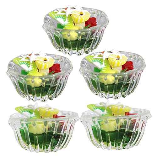 UPKOCH 5stücke Teiliges Miniatur Salat Modell Dekorative Miniatur Lebensmittel Für Puppenhaus Rollenspiel Und Fotorequisiten Für Junge Mädchen Und Kreative Spielideen UPKOCH 5stücke Teiliges Miniatur Salat Modell Dekorative Miniatur Lebensmittel Für Puppenhaus Rollenspiel Und Fotorequisiten Für Junge Mädchen Und Kreative Spielideen von UPKOCH