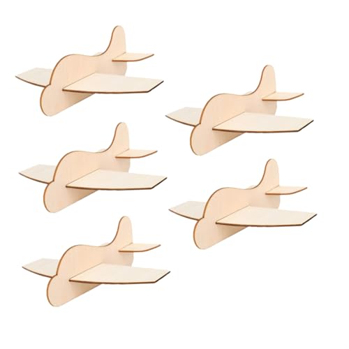 UPKOCH 5 Stück Holzflugzeugmodell Ebene Bausätze Puzzle-Flugzeug Basteln mit Flugzeugen für Holzflugzeuge für DIY-Flugzeugspielzeug für Holzhandwerk Linde Beige UPKOCH 5 Stück Holzflugzeugmodell Ebene Bausätze Puzzle-Flugzeug Basteln mit Flugzeugen für Holzflugzeuge für DIY-Flugzeugspielzeug für Holzhandwerk Linde Beige von UPKOCH