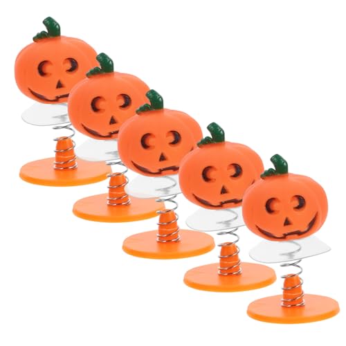 UPKOCH 5 Stück Hüpfende Kürbispuppe Party Gefälligkeiten lustig Miniatur Karikatur klein Halloween-Sprungspielzeug springende Federspielzeuge für Kunststoff Orange UPKOCH 5 Stück Hüpfende Kürbispuppe Party Gefälligkeiten lustig Miniatur Karikatur klein Halloween-Sprungspielzeug springende Federspielzeuge für Kunststoff Orange von UPKOCH