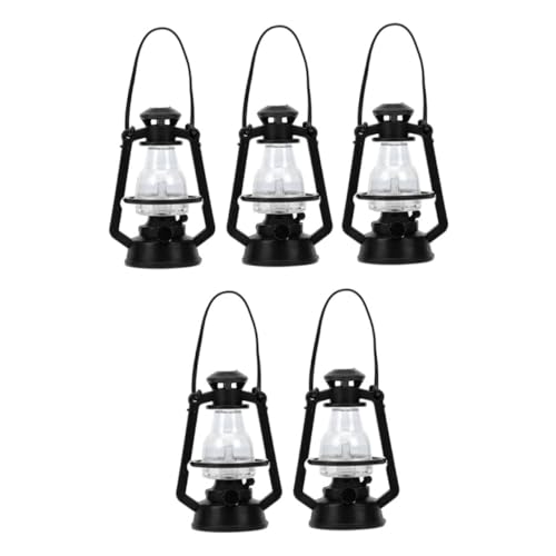 UPKOCH 5 Stück Miniatur kerosinlampen Schwarze Vintage Öllampen Modell Langlebig aus Hochwertigem PP Haus Zubehör für Realistische Dekoration und DIY fotorequisiten UPKOCH 5 Stück Miniatur kerosinlampen Schwarze Vintage Öllampen Modell Langlebig aus Hochwertigem PP Haus Zubehör für Realistische Dekoration und DIY fotorequisiten von UPKOCH
