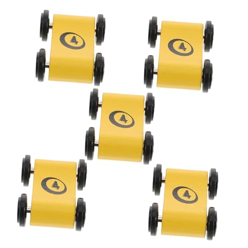 UPKOCH 5 Stück Montessori Holzauto-rampenrennspielzeug Für Kleinkinder Miniatur-rennstrecke Mit Pullback-Autos Frühes Lernen Lernspielzeug Für Kinder von UPKOCH