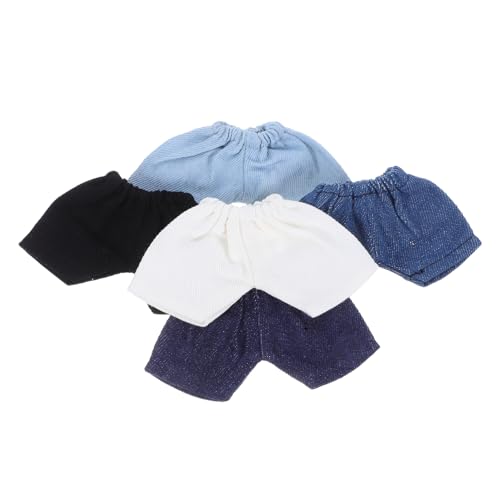 UPKOCH 5 Stück Puppenhosen aus Weichem Stoff Elastischer Bequeme Plüsch Shorts für Puppen Vielseitige Puppenbekleidung Modische Minipants für Puppenkostüme UPKOCH 5 Stück Puppenhosen aus Weichem Stoff Elastischer Bequeme Plüsch Shorts für Puppen Vielseitige Puppenbekleidung Modische Minipants für Puppenkostüme von UPKOCH