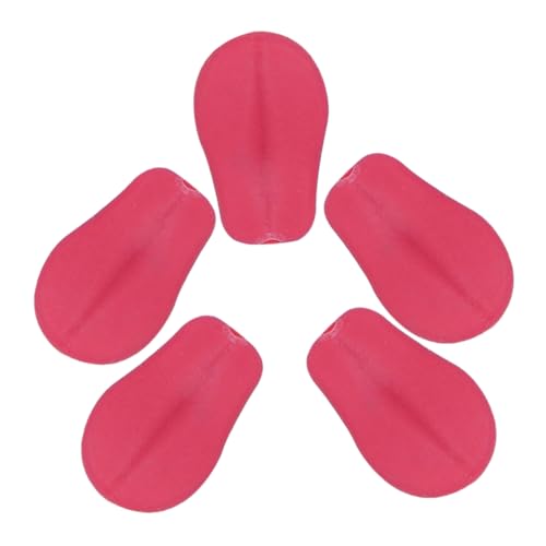 UPKOCH 5 Stück Puppenzungenzubehör Halloween Dekoration Halloween Plüschtiere Zubehör Realistische Spielzeugzunge Zubehör Set falsche Zunge Katzenzunge Plastik Rosy von UPKOCH