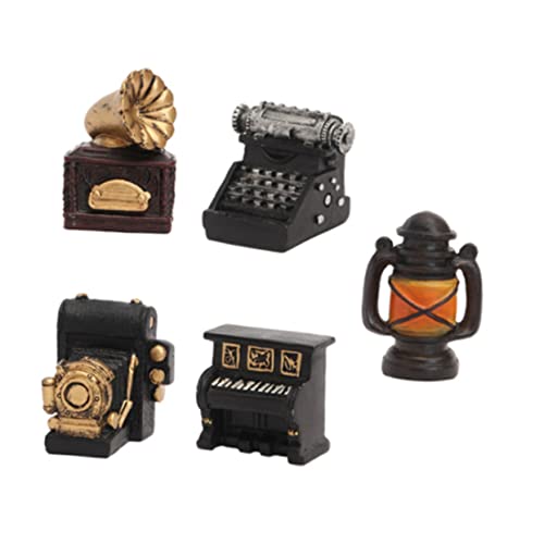 UPKOCH 5 Stück Retro Ornamente Alte Mini Möbel Mini Figur Heimdekor Retro Puppenhausmöbel Kinderdekor Haushaltswaren Mini Retro Vintage Mini Retro Klavier UPKOCH 5 Stück Retro Ornamente Alte Mini Möbel Mini Figur Heimdekor Retro Puppenhausmöbel Kinderdekor Haushaltswaren Mini Retro Vintage Mini Retro Klavier von UPKOCH