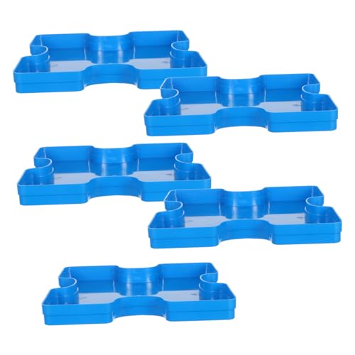 UPKOCH 5 Stück Stapelbare Puzzle Sortierplatten aus Multifunktionale Aufbewahrung für Puzzle Perlen und Praktischer Organizer für DIY Bastelprojekte und Familienaktivitäten UPKOCH 5 Stück Stapelbare Puzzle Sortierplatten aus Multifunktionale Aufbewahrung für Puzzle Perlen und Praktischer Organizer für DIY Bastelprojekte und Familienaktivitäten von UPKOCH