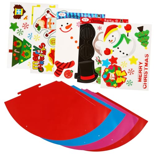 UPKOCH 5 Stück Teiliges DIY Weihnachtsmützen aus Papier Bunte Kreative Bastelmaterialien Lustige Kleine Hutornamente für Weihnachtsdekoration und Kinderhandwerk UPKOCH 5 Stück Teiliges DIY Weihnachtsmützen aus Papier Bunte Kreative Bastelmaterialien Lustige Kleine Hutornamente für Weihnachtsdekoration und Kinderhandwerk von UPKOCH