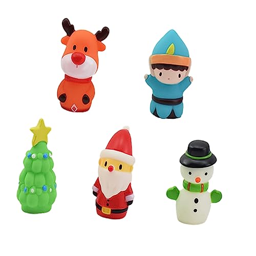 UPKOCH 5 Stück Teiliges Fingerpuppen Set aus Weichem Kindersicherem Material Bunte Tier Handpuppen für Interaktives von Kommunikation und Fantasie für Vorschulkinder und Pädagogisches von UPKOCH