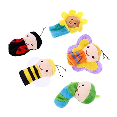 UPKOCH 5 Stück Teiliges Fingerpuppen aus Fleece Bunte Handpuppen für Geschichtenerzählen und Rollenspiele Geeignet für Kindergarten und Zuhause von UPKOCH
