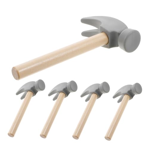 UPKOCH 5 Stück Teiliges Holzhammer Simuliertes Werkzeug Pädagogisches Klopfen Robustes Lernspielzeug aus Holz Fördert Kreativität und Feinmotorik für Kleinkinder und Geburtstagsspiele UPKOCH 5 Stück Teiliges Holzhammer Simuliertes Werkzeug Pädagogisches Klopfen Robustes Lernspielzeug aus Holz Fördert Kreativität und Feinmotorik für Kleinkinder und Geburtstagsspiele von UPKOCH