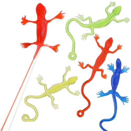UPKOCH 5 Stück Teiliges Klebrige Eidechsen Dehnbare Eidechsen Squishy Stress für Geburtstagsfeiern und Party Mitgebsel Bunte Figuren UPKOCH 5 Stück Teiliges Klebrige Eidechsen Dehnbare Eidechsen Squishy Stress für Geburtstagsfeiern und Party Mitgebsel Bunte Figuren von UPKOCH
