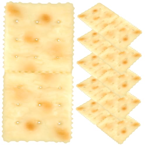 UPKOCH 5 Stück Teiliges Künstliche Kekse Dekoration für Fotografie Imitation Plätzchen Modell für Küche und Party Realistische Fake Food Requisiten UPKOCH 5 Stück Teiliges Künstliche Kekse Dekoration für Fotografie Imitation Plätzchen Modell für Küche und Party Realistische Fake Food Requisiten von UPKOCH