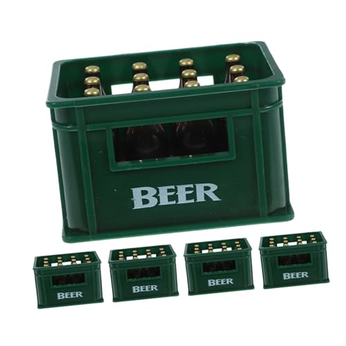 UPKOCH 5 Stück Teiliges Miniatur Bierkasten Grün Realistische Dollhouse Bar Accessoires Mini Getränke Kiste für Puppenhaus Dekoration Vielseitige Miniatur Display Requisiten für Spiel UPKOCH 5 Stück Teiliges Miniatur Bierkasten Grün Realistische Dollhouse Bar Accessoires Mini Getränke Kiste für Puppenhaus Dekoration Vielseitige Miniatur Display Requisiten für Spiel von UPKOCH