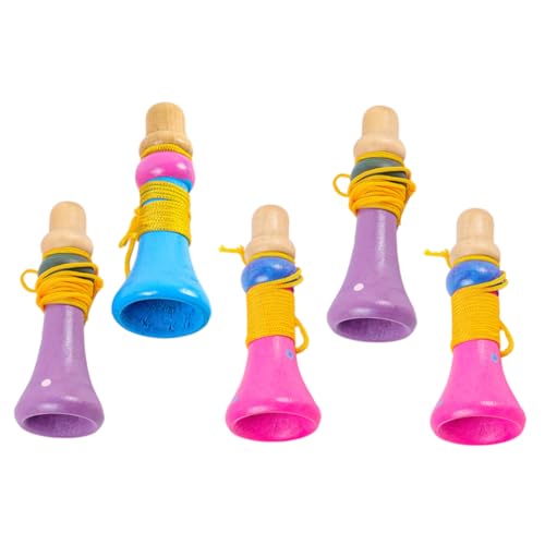 UPKOCH 5 Stück -Trompete Pfeifendes Hornspielzeug Trompetenspielzeug Musikalisches Trompetenspielzeug kleine Trompete Lustige Spielzeugtrompete für hölzern UPKOCH 5 Stück -Trompete Pfeifendes Hornspielzeug Trompetenspielzeug Musikalisches Trompetenspielzeug kleine Trompete Lustige Spielzeugtrompete für hölzern von UPKOCH