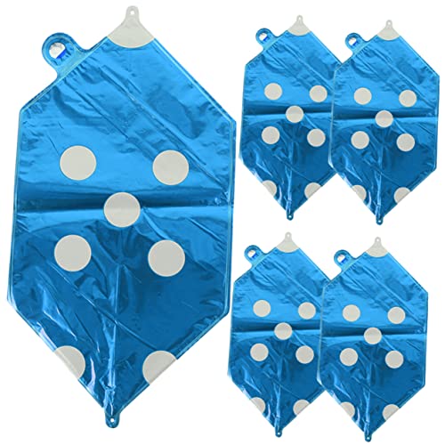 UPKOCH 5stücke Würfel Ballons Party Dekoration Folienballons Für Spieleabende Geburtstagsfeiern Und Halloween-events Foto-requisiten UPKOCH 5stücke Würfel Ballons Party Dekoration Folienballons Für Spieleabende Geburtstagsfeiern Und Halloween-events Foto-requisiten von UPKOCH